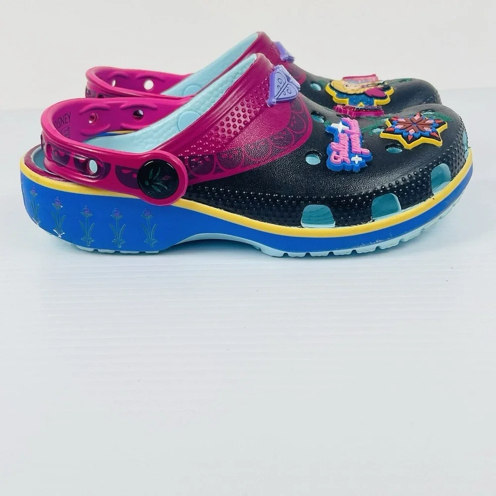 CROCS KIDS Disney‎ Frozen Anna Classic Clog Children's Size 12